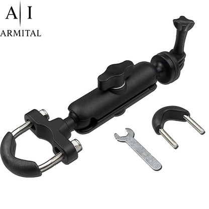 Supporto Manubrio 360 Gradi in Alluminio per Action Cam GoPro e Moto 1/4