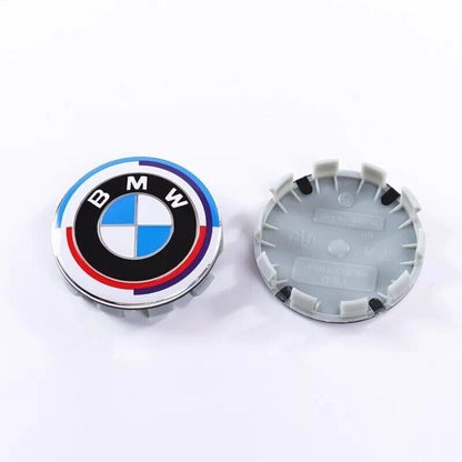 Set 4 Tappi Coprimozzo 68mm Per Cerchi In Lega Compatibili Con Serie 1 2 3 4 5 6 Ricambio Alta Qualità