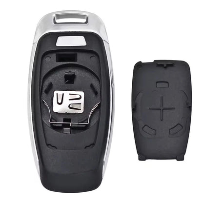 Guscio Cover Telecomando Compatibile Audi A1 A3 A4 A6 Q2 Q3 Q7 TT Chiave 3 Tasti Finitura Lucida o Opaca Con Lama Vergine