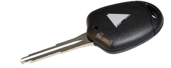 Guscio Scocca Chiave Compatibile Per Mitsubishi Pajero Lancer ASX Grandis Outlander - Ricambio 3 Tasti Con Lama Vergine Alta Qualità
