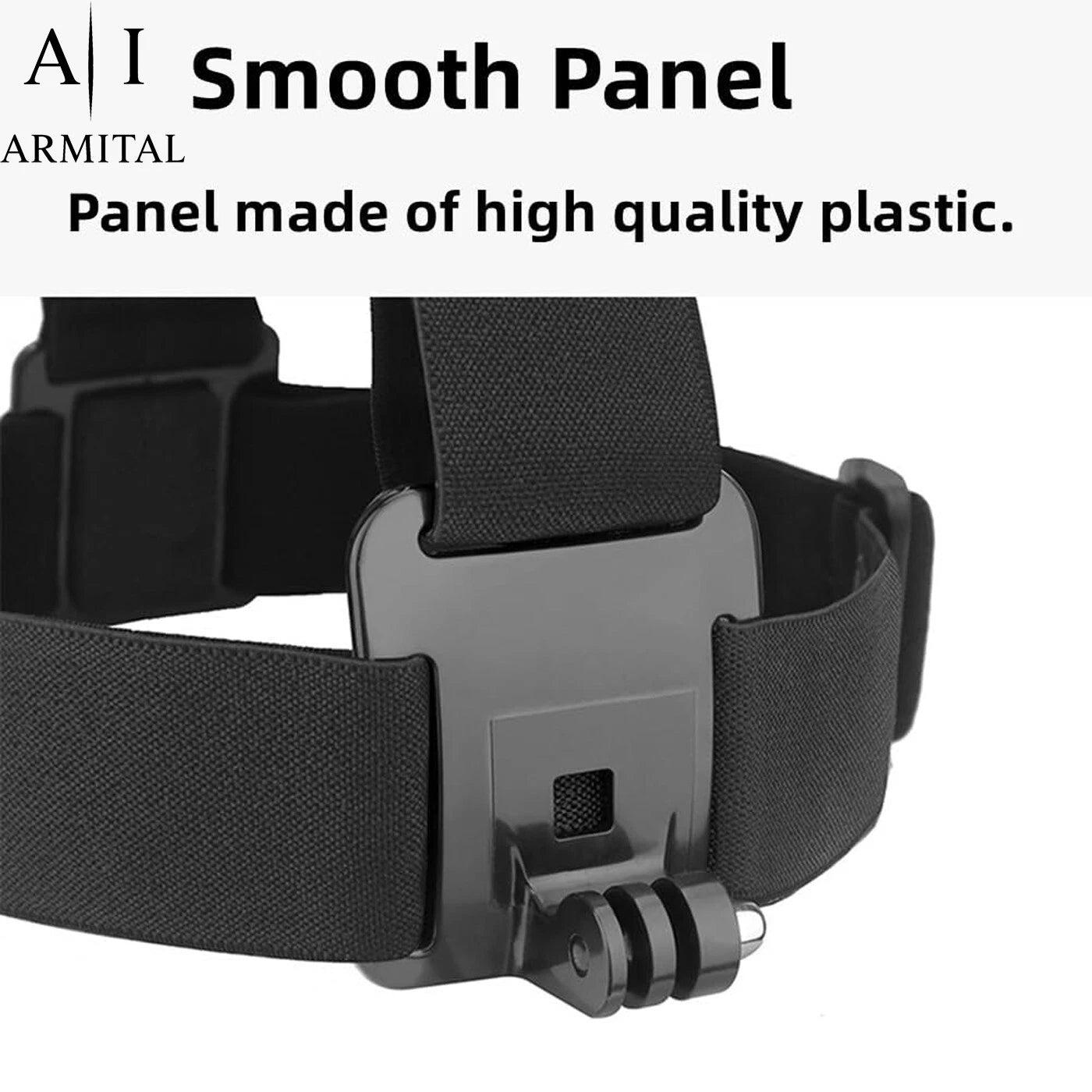 Fascia Testa e Cappello Regolabile per GoPro e Action Cam Supporto Antiscivolo