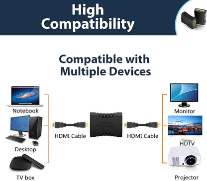 Adattatore HDMI 4K Femmina a Femmina Accoppiatore HDR 18Gbps per TV Monitor PC