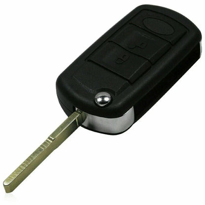 Guscio Cover Chiave Compatibile Per Land Rover Discovery 3 E Range Rover Sport - Ricambio Telecomando 3 Tasti Con Lama Vergine Alta Qualità