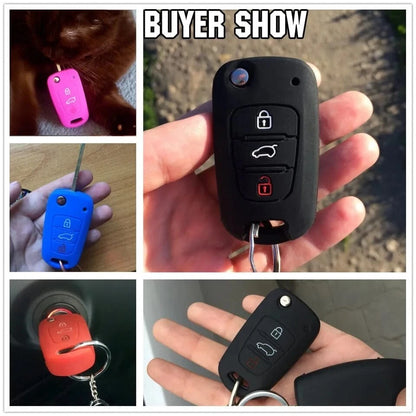 Guscio Protettivo In Silicone Per Chiavi Kia Sportage Rio Picanto Soul Venga - Cover Telecomando Antiurto E Antigraffio Alta Qualità