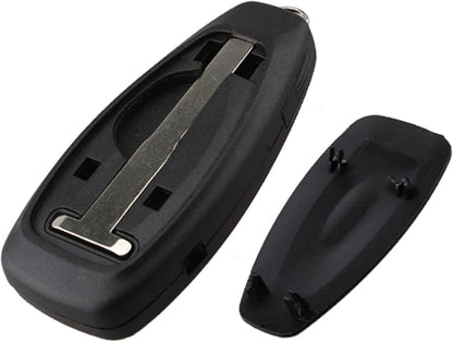 Guscio Cover Telecomando Keyless 3 Tasti Compatibile Ford Focus C-Max Kuga S-Max con Lama Vergine Ricambio Qualità