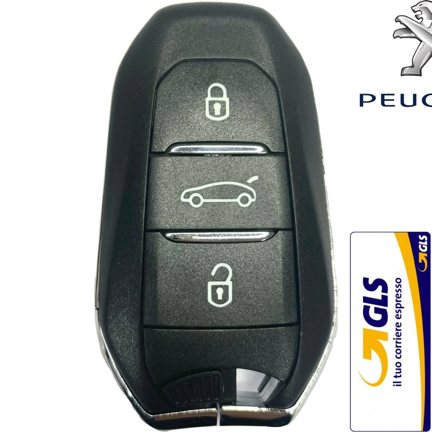 Guscio Chiave Telecomando Compatibile Per Peugeot 208 308 3008 Sostituzione Custodia 3 Tasti Alta Qualità
