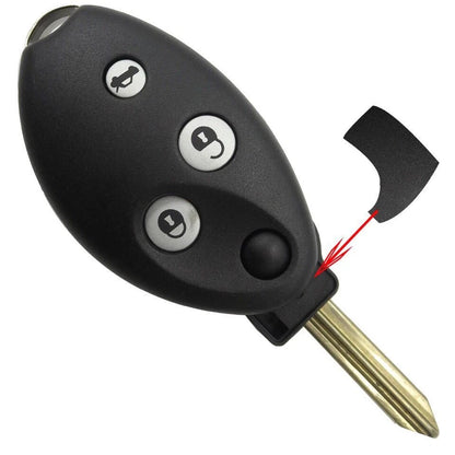 Guscio Cover Chiave Compatibile Con Citroen Xsara Berlingo Picasso - Scocca Ricambio 3 Tasti Alta Qualità