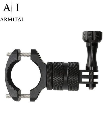 Supporto Manubrio Moto e Bici per Action Cam Rotazione 360 Gradi in Alluminio
