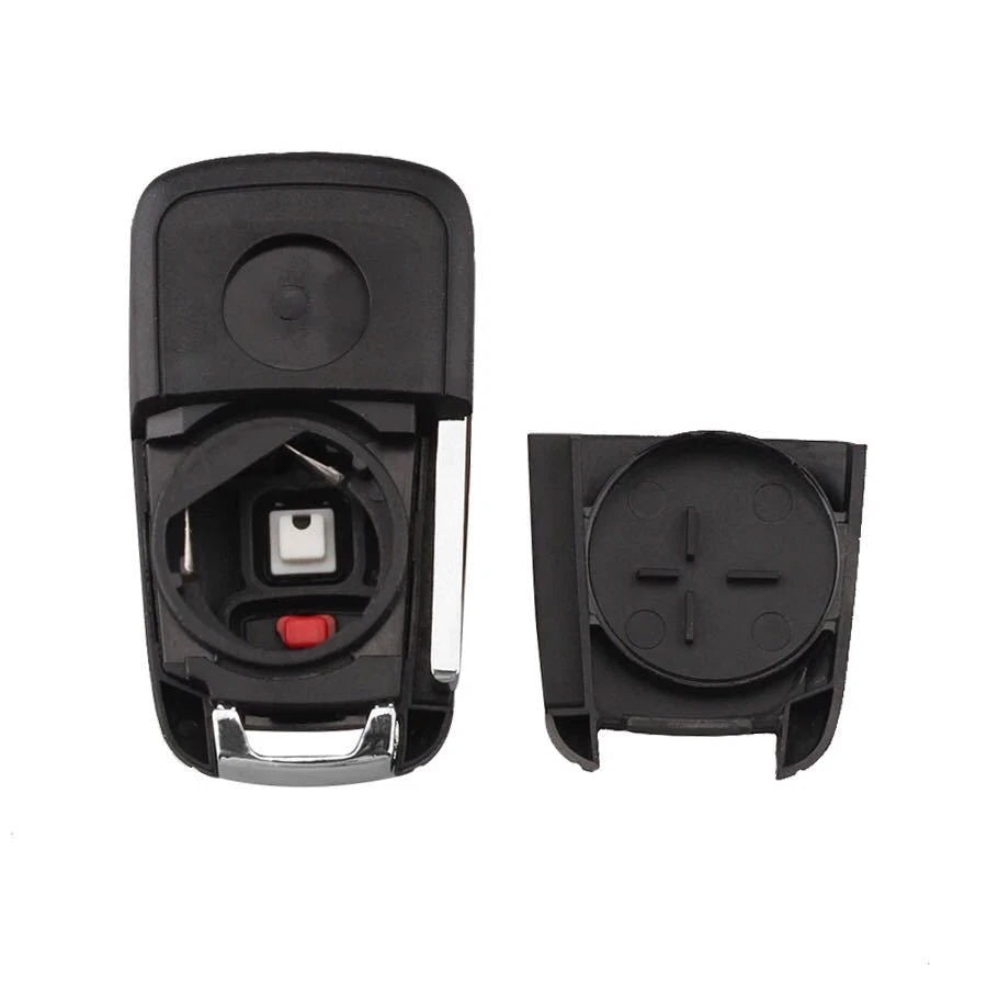 Guscio Chiave Ricambio 4 Tasti Compatibile Con Opel Corsa Astra Zafira Meriva Cover Telecomando Con Lama Vergine