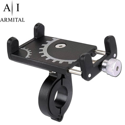 Porta Cellulare Bici e Moto Universale in Metallo Regolabile per MTB ed E-Bike
