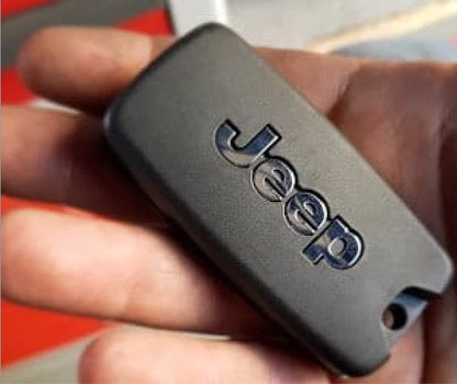 Guscio Chiave Ricambio Compatibile Per Jeep Renegade Cover Telecomando 4 Tasti Con Lama Vergine Professionale
