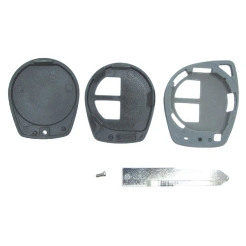 Guscio Chiave Telecomando 2 Tasti Compatibile Con Suzuki Jimny Swift Vitara Ignis E Altri Modelli Con Lama Vergine Ricambio Qualità