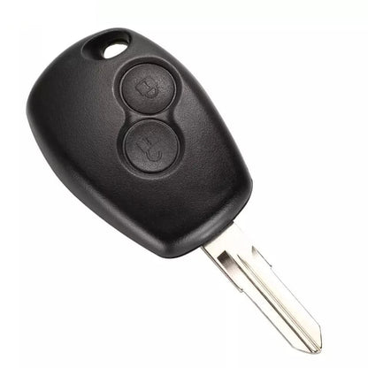 Guscio Cover Chiave Compatibile Con Dacia E Renault - Custodia Ricambio Telecomando 2 Tasti In ABS Alta Resistenza
