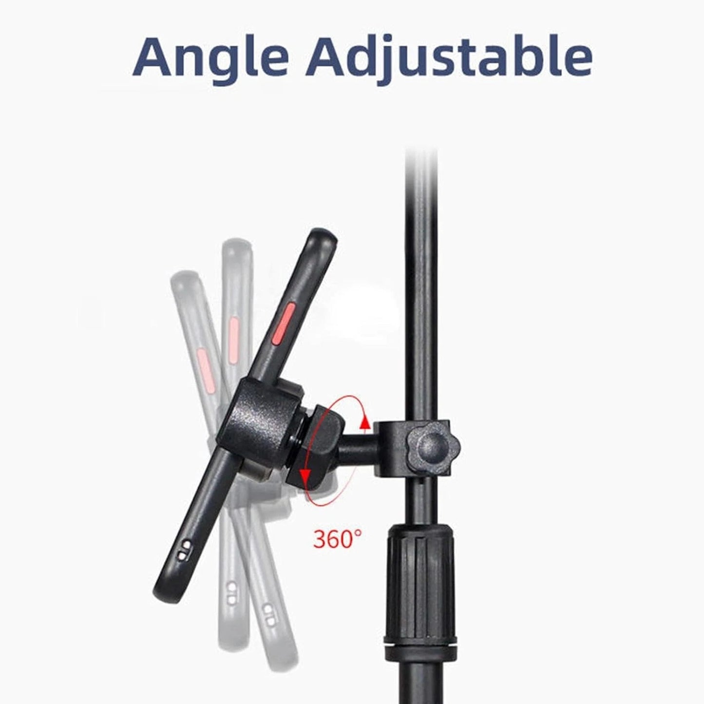 Supporto Smartphone 360 Gradi Per Treppiede E Tubi Adattatore Universale