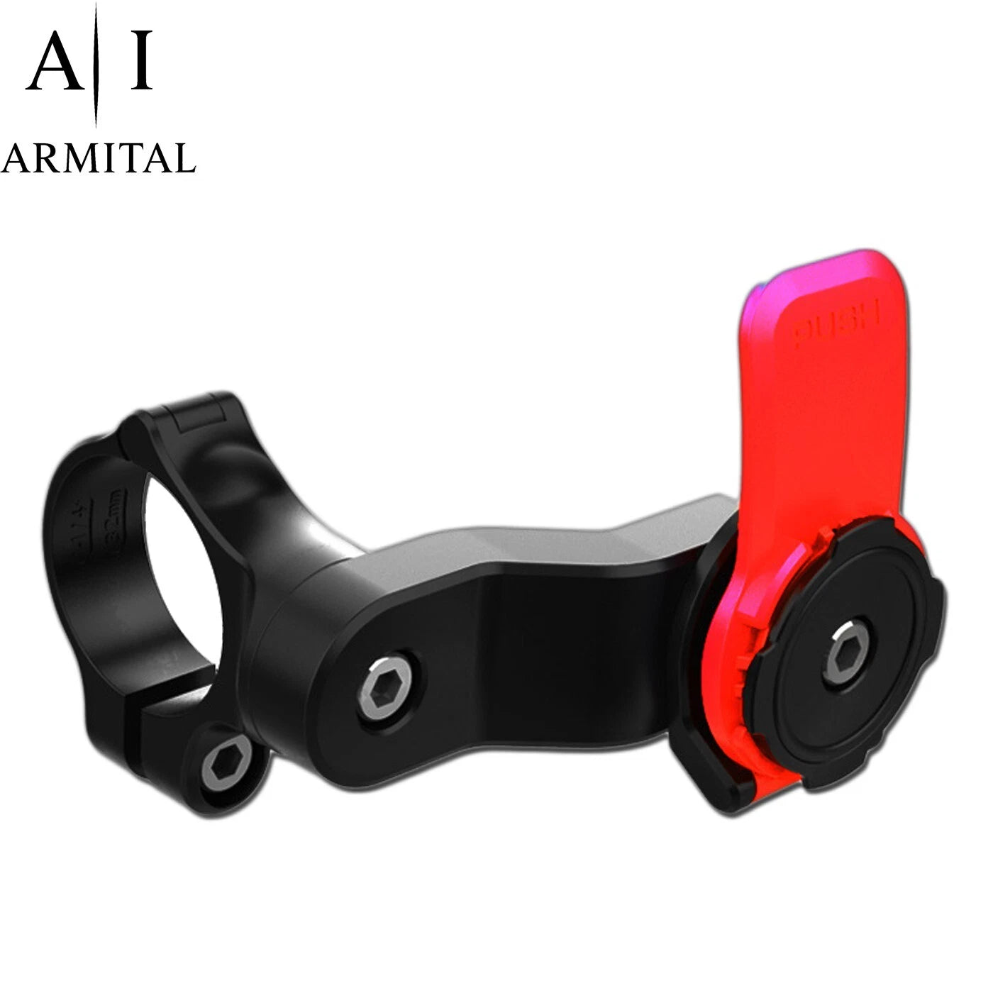 Supporto Smartphone Universale Per Bici E Moto Con Rotazione 360 Gradi E Attacco Adesivo 3M Professionale