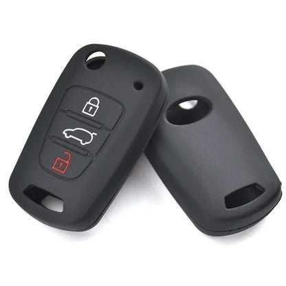 Guscio Protettivo In Silicone Per Chiavi Kia Sportage Rio Picanto Soul Venga - Cover Telecomando Antiurto E Antigraffio Alta Qualità