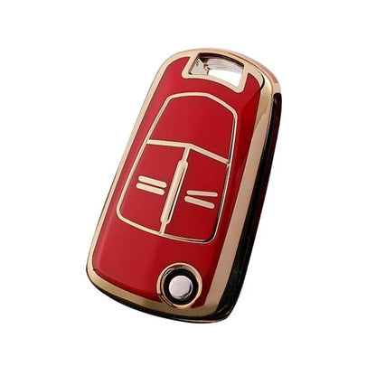 Guscio Protettivo Per Telecomando Auto In Tpu Morbido Compatibile Con Opel Astra H Corsa D Meriva Zafira - Cover Chiave 2 Tasti Protezione Integrale Antigraffio