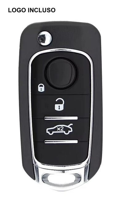 Guscio Cover Chiave Telecomando 3 Tasti Compatibile Con Fiat 500X Egea Tipo Lama SIP22 Ricambio Alta Qualità
