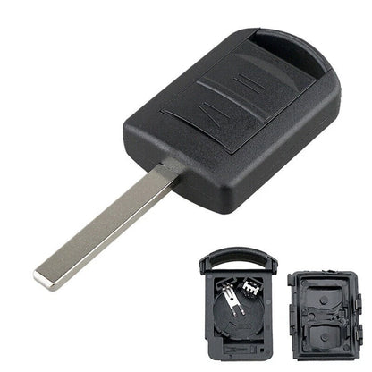 Guscio Cover Telecomando Compatibile Per Chiave Opel Astra Corsa Zafira Agila Tigra - Ricambio 2 Tasti Alta Qualità