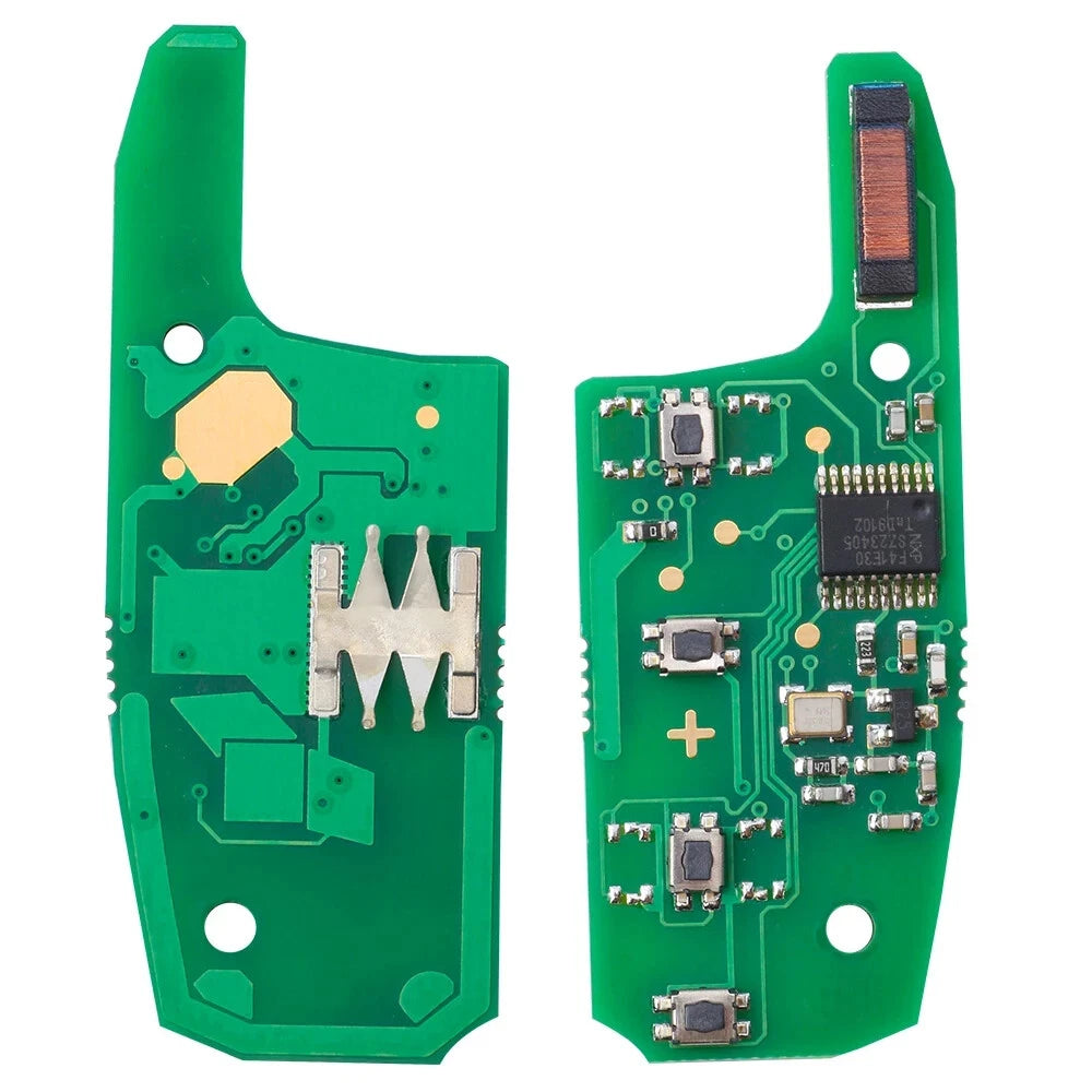 Chiave Elettronica Compatibile Per Opel Astra K Karl Insignia Telecomando 3 Tasti Con Transponder E Lama Vergine