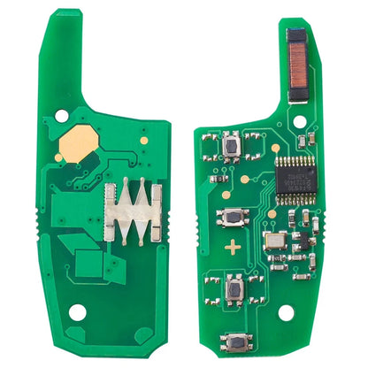 Chiave Elettronica Compatibile Per Opel Astra K Karl Insignia Telecomando 3 Tasti Con Transponder E Lama Vergine