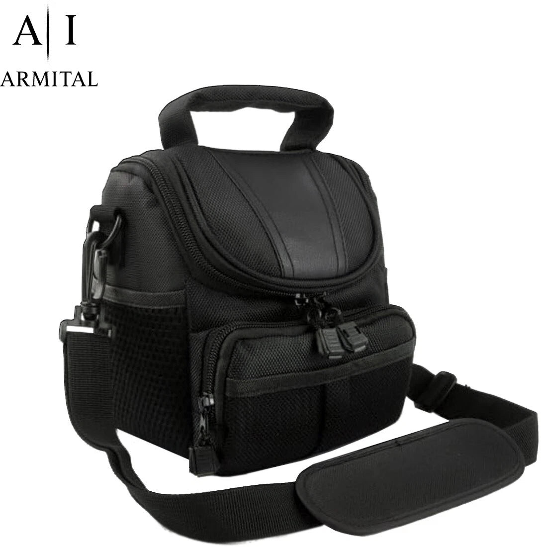 Borsa Fotocamera Reflex DSLR Impermeabile Antiurto per Canon Nikon Sony Fujifilm