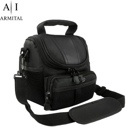 Borsa Fotocamera Reflex DSLR Impermeabile Antiurto per Canon Nikon Sony Fujifilm