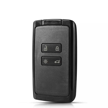 Guscio Cover Chiave Compatibile Con Renault A 4 Tasti Guscio Protettivo In ABS Nero Con Lama Inclusa Per Ricambio Telecomando Auto