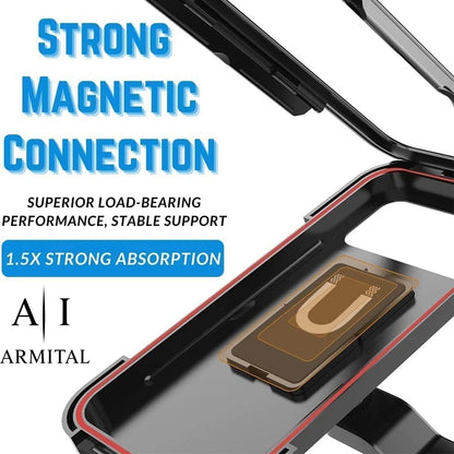 Supporto Smartphone Impermeabile Per Bici E Moto Rotazione 360 Gradi Custodia Rigida Touch Screen Universale Fino A 6.7 Pollici