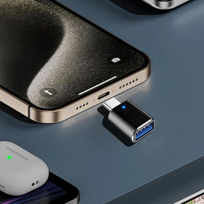 Adattatore OTG USB-C a USB 3.0 SuperSpeed 5Gbps per Smartphone Laptop e Tablet