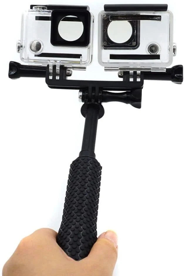 Adattatore Doppio per Action Cam Biposto Compatibile GoPro Hero 13 e Insta360