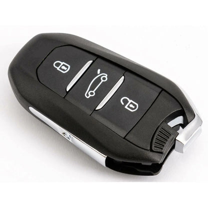 Guscio Chiave Telecomando Compatibile Per Peugeot 208 308 3008 Sostituzione Custodia 3 Tasti Alta Qualità
