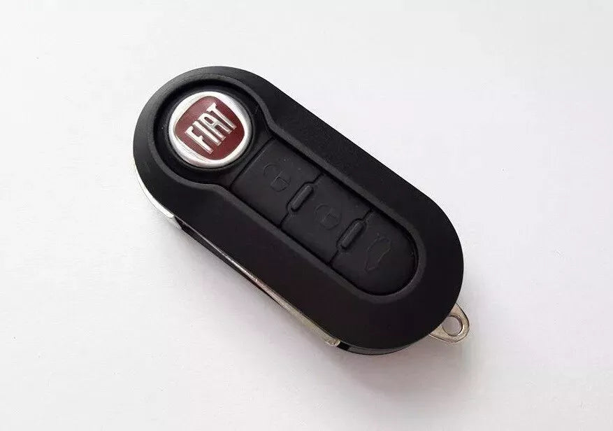 Cover Protettiva In Silicone TPU Per Telecomando Auto Fiat E Lancia - Protezione Antigraffio Guscio Chiave Flessibile Oro