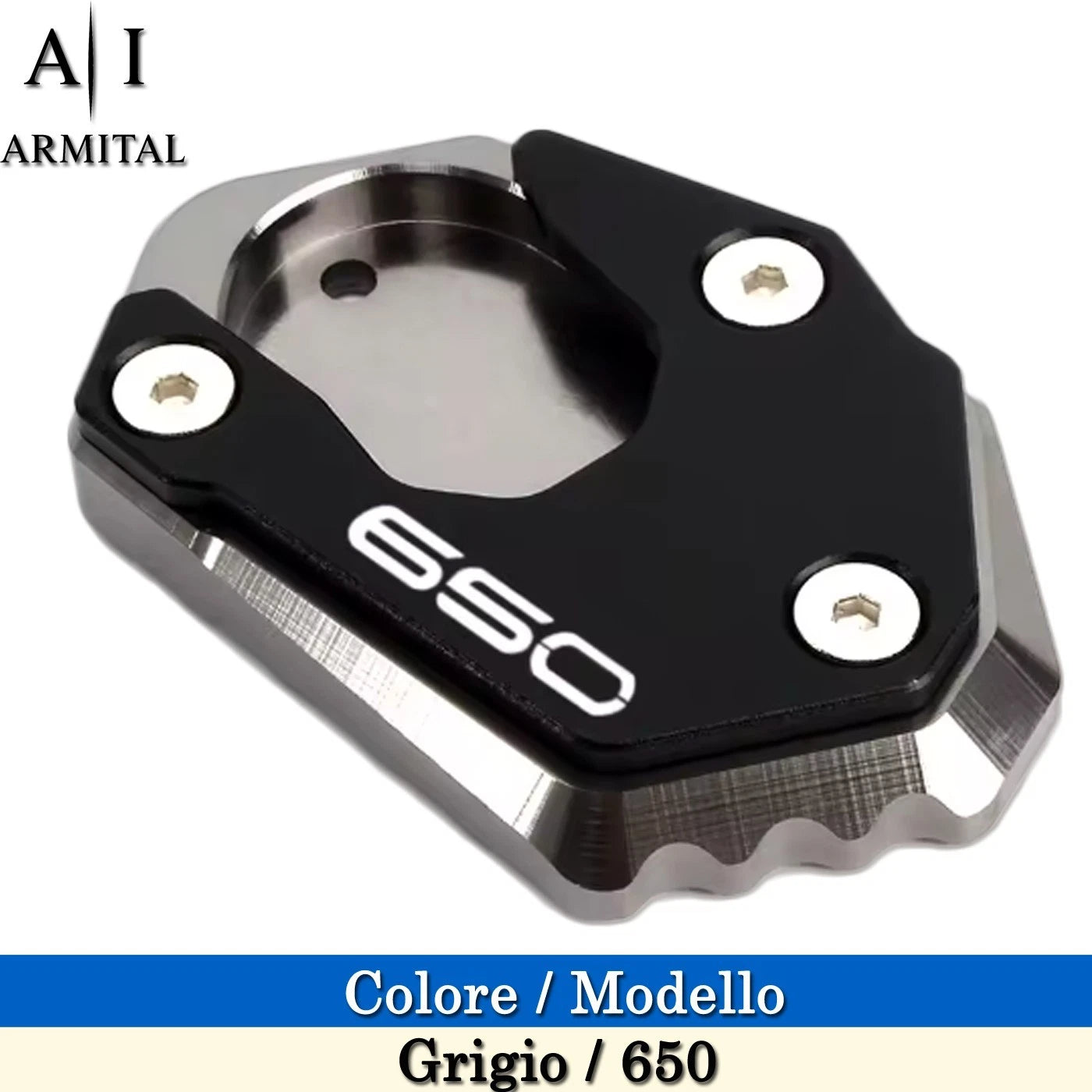 Estensore Cavalletto Kawasaki Z900 Z650 Ninja 1000 Piastra Supporto CNC