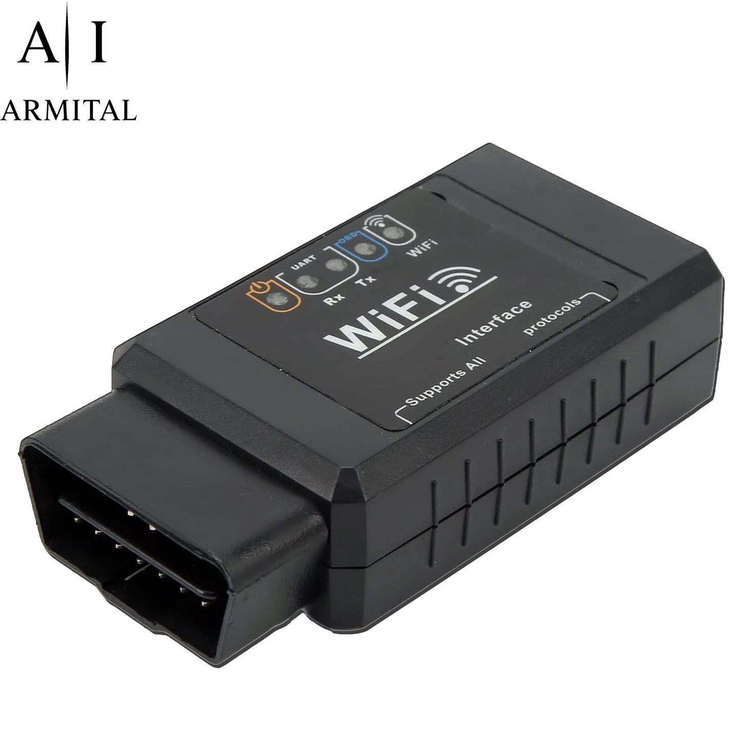 Scanner OBD2 WiFi ELM327 Diagnosi Auto per iOS Android Reset Spia Motore