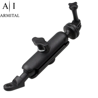 Supporto Moto per GoPro e Action Cam con Rotazione 360 e Attacco 1/4 Pollici