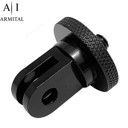 Adattatore Treppiede 1/4" in Alluminio per GoPro Hero 13 Insta360 Osmo Action