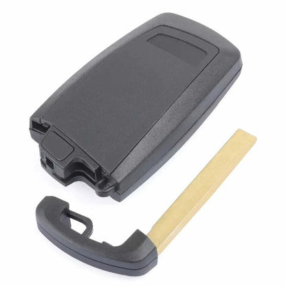 Telecomando Smart Key Completo Per BMW Serie F X3 X4 118d 116 Con Lama Piatta Transponder Elettronica 4 Tasti Chiave Ricambio Professionale