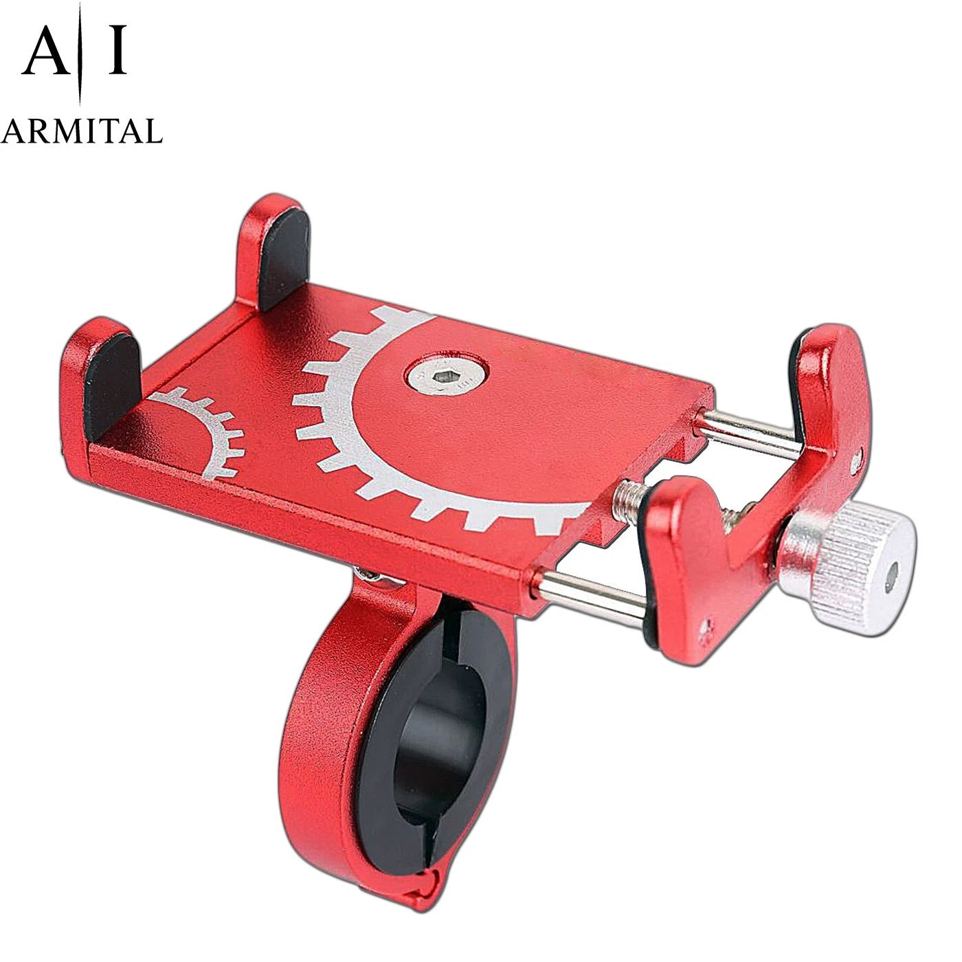 Porta Cellulare Bici e Moto Universale in Metallo Regolabile per MTB ed E-Bike