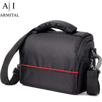 Borsa Tracolla Impermeabile per Fotocamera Reflex DSLR Mirrorless Canon Nikon