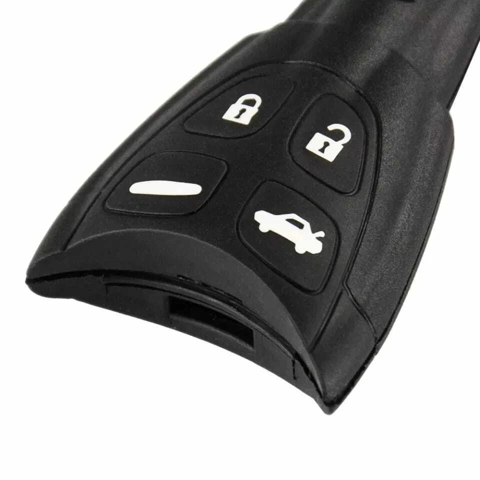 Guscio Telecomando Compatibile Con Saab 9-3 E 9-5 Scocca Ricambio 4 Tasti Alta Qualità