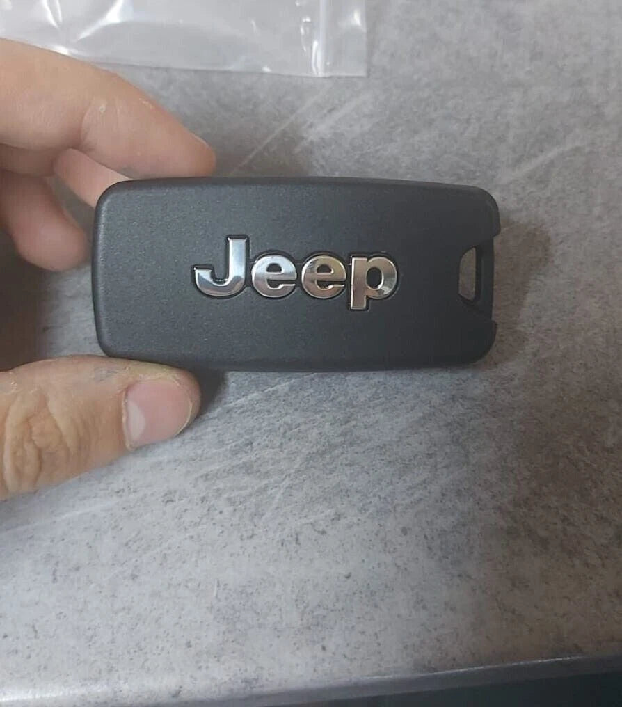 Guscio Cover Telecomando Compatibile Con Jeep Renegade E Compass Ricambio Chiave 4 Tasti Con Lama Vergine Alta Qualità
