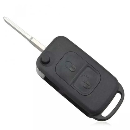 Guscio Cover Chiave Compatibile Con Mercedes-Benz Ricambio Telecomando 2 Tasti Alta Qualità Design Elegante