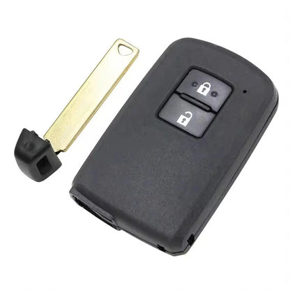 Guscio Chiave Telecomando Keyless Compatibile Toyota 2 Tasti Con Lam Premium 756