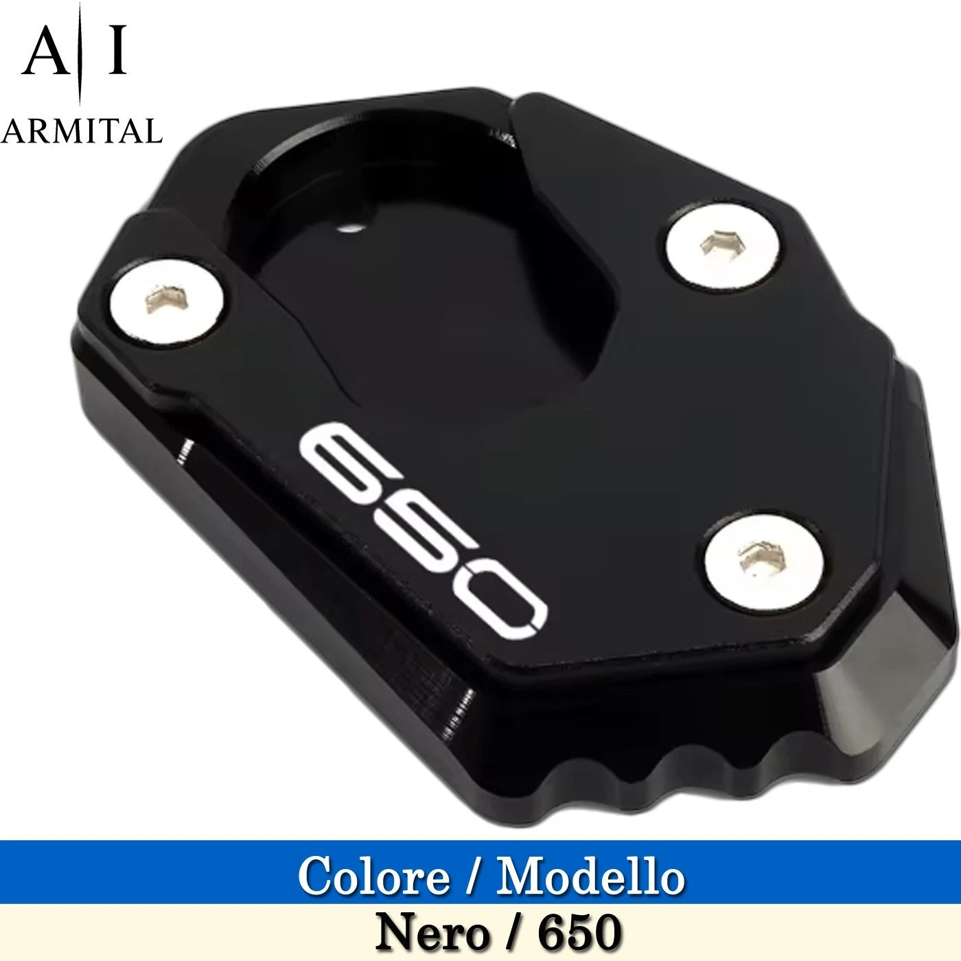Estensore Cavalletto Kawasaki Z900 Z650 Ninja 1000 Piastra Supporto CNC