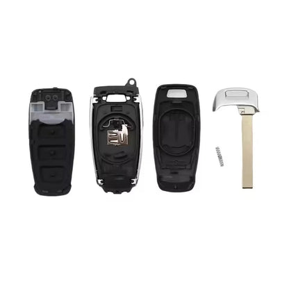 Guscio Cover Chiave Compatibile Con Audi A6 Q7 Q8 RS6 RSQ8 A7 E-Tron Telecomando 3 Tasti In ABS Alta Qualità