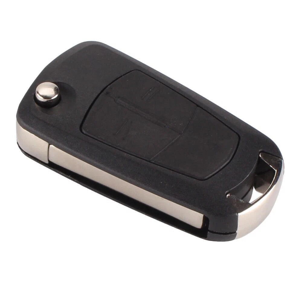 Guscio Scocca Chiave Compatibile Con Opel Astra H Corsa D Meriva Zafira - Custodia Ricambio 2/3 Tasti Con Lama
