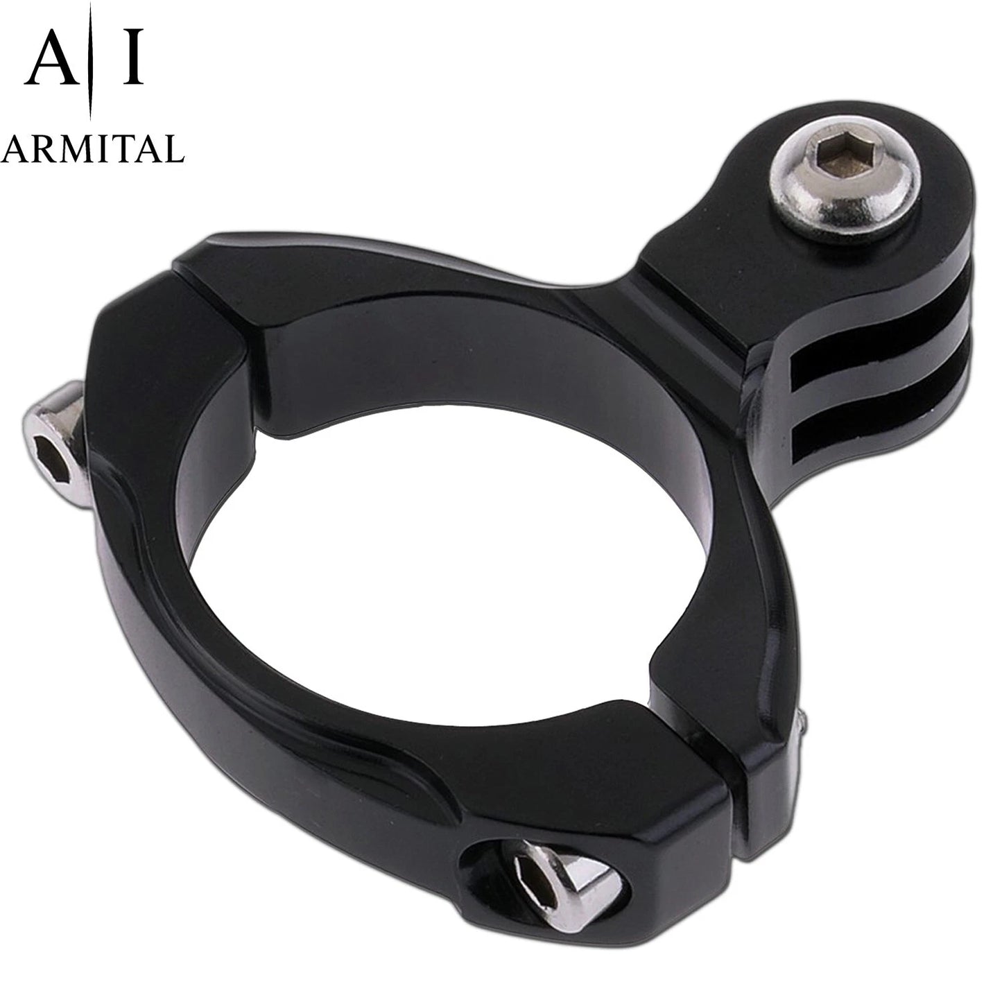 Supporto Manubrio Moto e Bici in Alluminio per Action Cam GoPro Hero 12-9