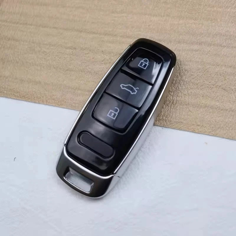 Guscio Cover Telecomando Keyless Per Audi A6 Q7 Q8 RS6 RSQ8 A7 E-Tron Protezione Chiave 3 Tasti Con Lama Vergine Alta Qualità