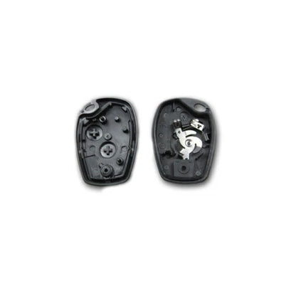 Guscio Cover Chiave Compatibile Con Dacia E Renault - Custodia Ricambio Telecomando 2 Tasti In ABS Alta Resistenza
